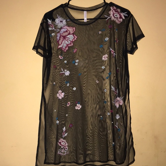 Xhilaration Tops - Sheer shirt